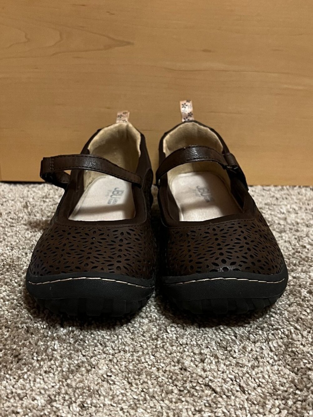 JBU Jambu Granada Brown Memory Foam Women's Mary Janes: Size 8M - Picture 2 of 9